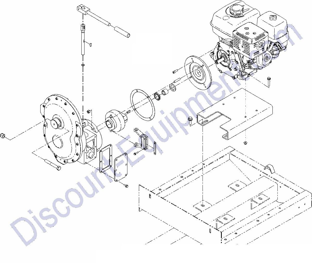Engine & Gearcase Assembly